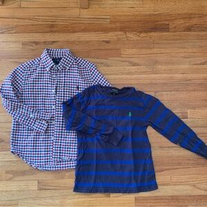 Kids button up shirt / tee lot - Polo Ralph Lauren